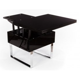 Стол-трансформер B2218 черный лак