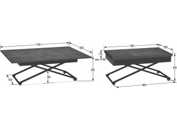 Стол-трансформер Калифорния Андрэ Loft