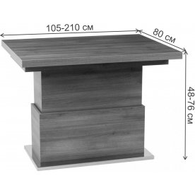 Стол-трансформер Левмар Slide WE