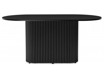 Обеденный стол Барон 160 х 90 черный / черный