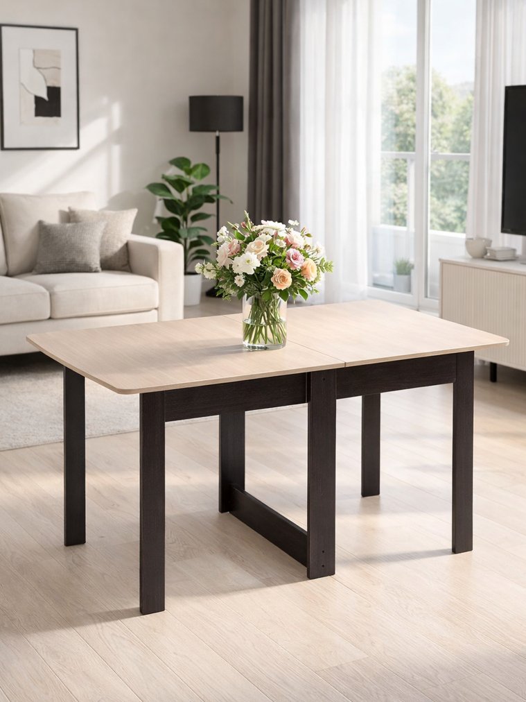 Стол-книжка СтК4 венге / дуб молочный