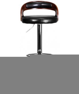 Барный стул Bruno черный / хром