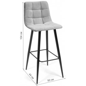 Барный стул Chilly mod.7095б