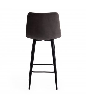 Стул барный Chilly mod. 7095пб черный / темно-серый