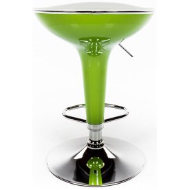 Барный стул Denis бело-зеленый