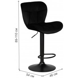 Барный стул Dobrin Barny Black
