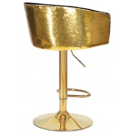 Барный стул Darcy Gold Shiny