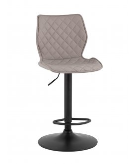 Барный стул Арма, экокожа, светло-серый