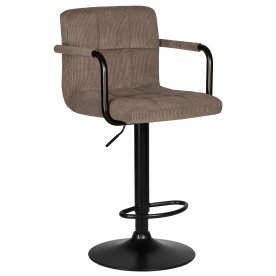 Барный стул Kruger Arm Black