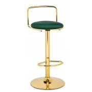 зеленый велюр / золото