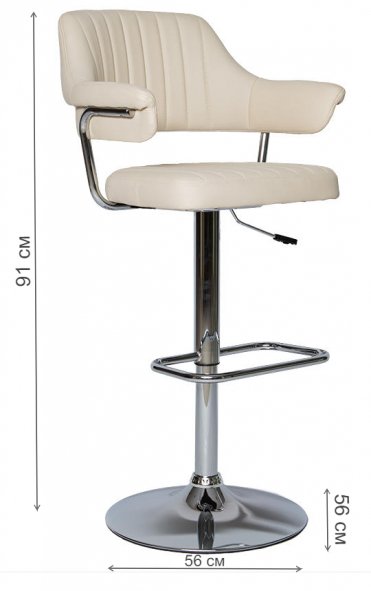 Барный стул JY-1029 beige №4