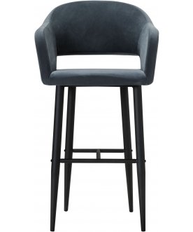 Барный стул Барный стулOscar Diag grey / черный