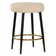 ткань букле белая