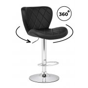 черная искусственная кожа