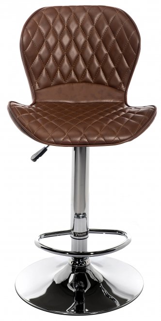 Барный стул Shanon CColl T-1002 brown leather