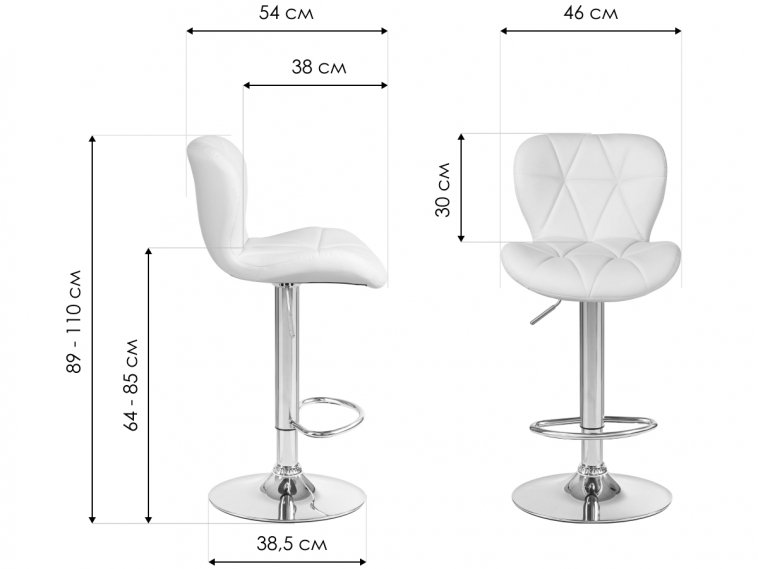 Барный стул Barny коричневый
