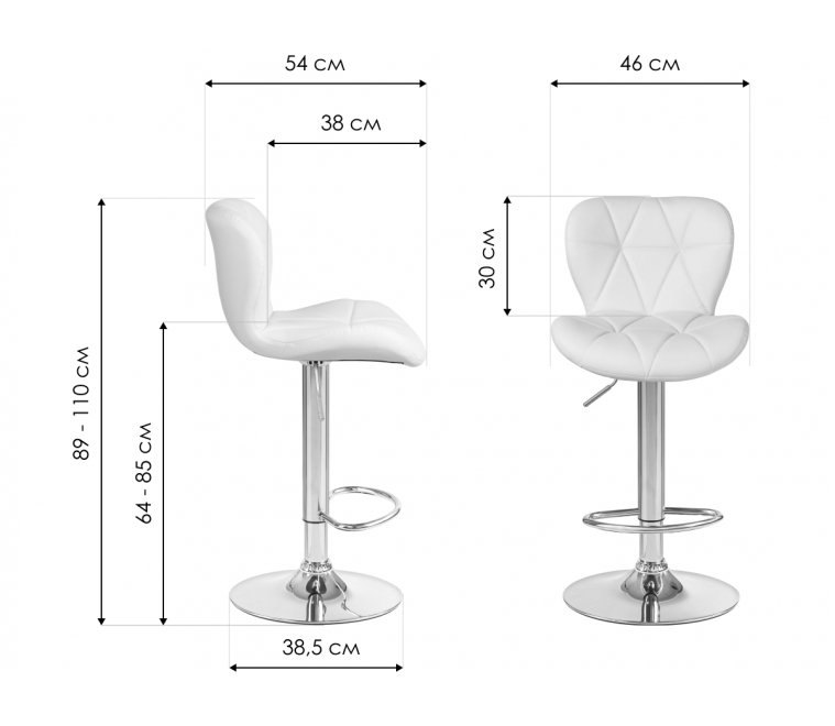 Барный стул Barny серый