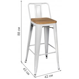 Барный стул Тиоли