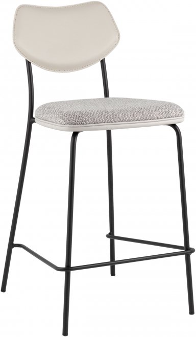 Полубарный стул Casey серый