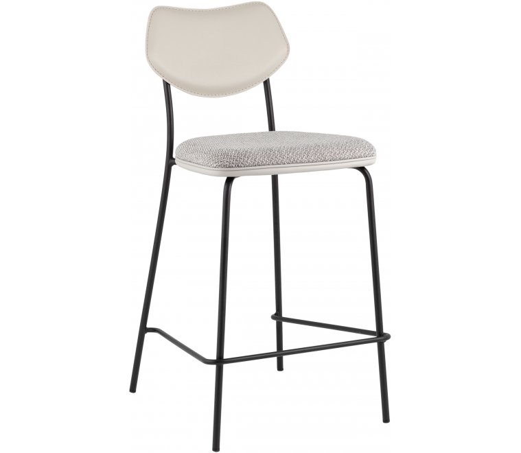 Полубарный стул Casey серый