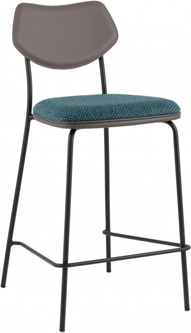 Полубарный стул Casey темно-бирюзовый