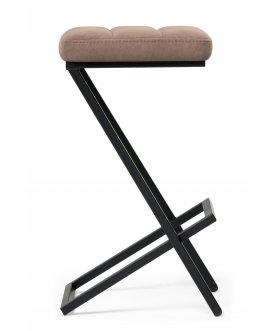 Барный стул Амаури катания корица / черный матовый