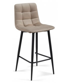 Стул барный Чилли Мини бежевый (zd 210) / черный np