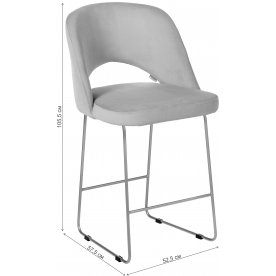 Полубарный стул Lars Линк