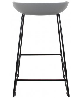 Барный стул Neo серый / черный