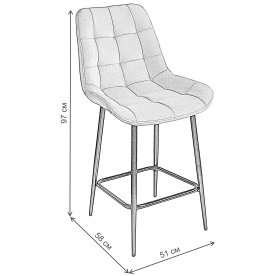 Полубарный стул Хофман