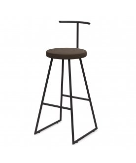 Барный стул Сканди-75 софт экокожа/черный