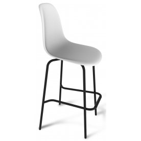 Стул барный SHT-S29 черный / белый