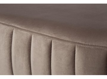 Банкетка N-BH2009 BG BR серо-бежевая