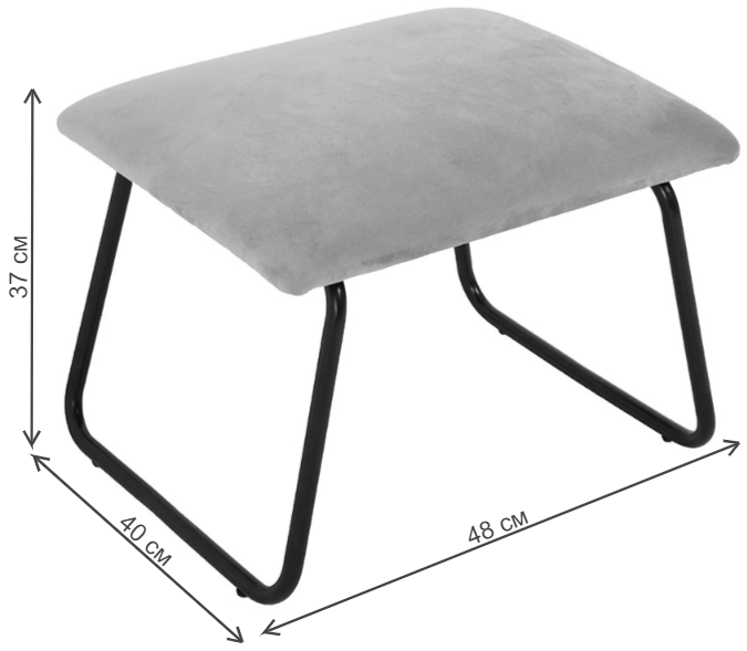 Банкетка Alex бирюзовый