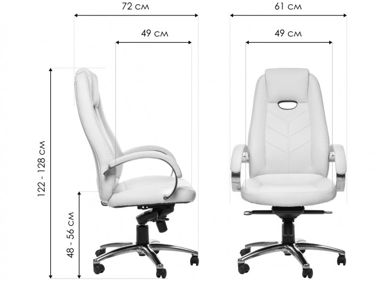 Компьютерное кресло Аура черное