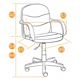 Компьютерное кресло Baggi