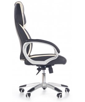 Игровое компьютерное кресло Barton черный / белый