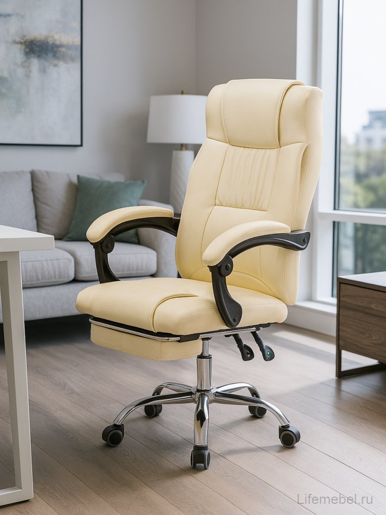 Компьютерное кресло Born сream