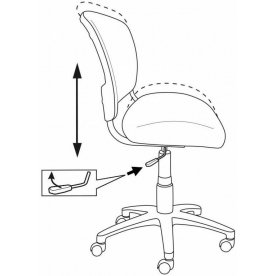 Компьютерное кресло Бюрократ CH-296NX/15-21