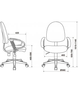 Компьютерное кресло Бюрократ CH-300