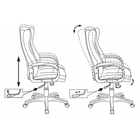 Компьютерное кресло Бюрократ CH-879DG