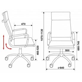 Компьютерное кресло Бюрократ CH-993