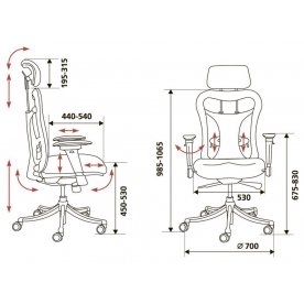Компьютерное кресло Бюрократ CH-999ASX