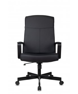 Компьютерное кресло Бюрократ DOMINUS-BL черное / искусственная кожа