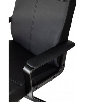 Компьютерное кресло Бюрократ DOMINUS-BL черное / искусственная кожа