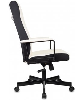 Компьютерное кресло Бюрократ DOMINUS-WH белое / черное