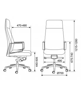 Компьютерное кресло Бюрократ Jons beige