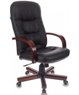 Компьютерное кресло Бюрократ T-9908 / WALNUT черное