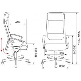 Компьютерное кресло Бюрократ T-995 Home