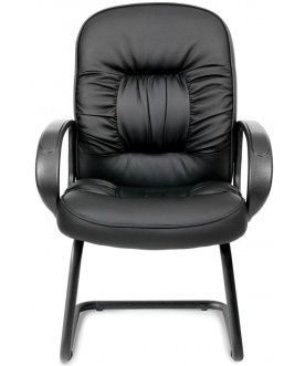 Офисное кресло Chairman 416V эко черный глянец